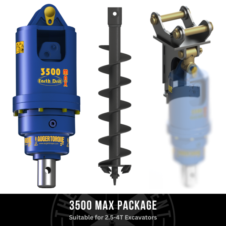 Auger Torque 3500MAX Package With Cradle Hitch BANNER