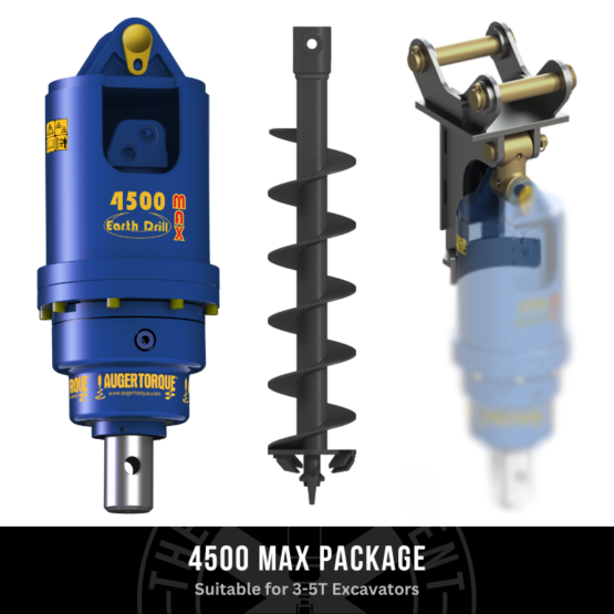 Auger Torque 4500MAX Package With Cradle Hitch BANNER