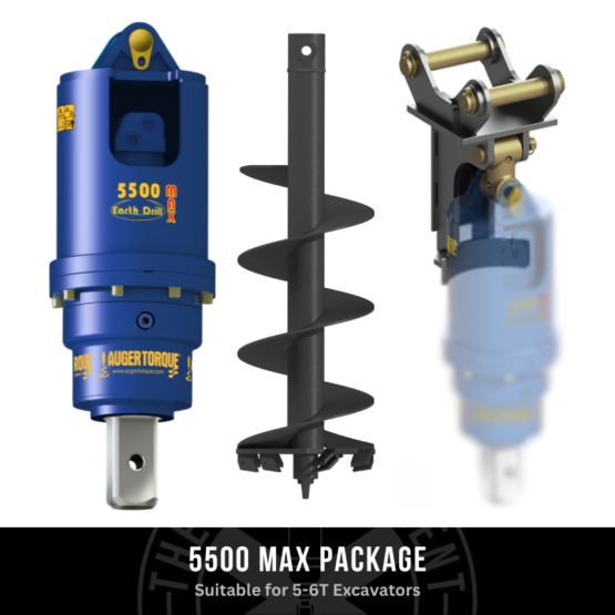 Auger Torque 5500MAX Package With Cradle Hitch BANNER