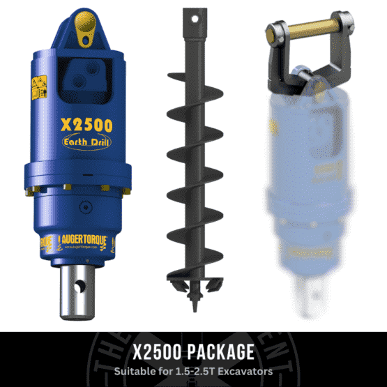 Auger Torque X2500 with Single Pin Hitch Package BANNER