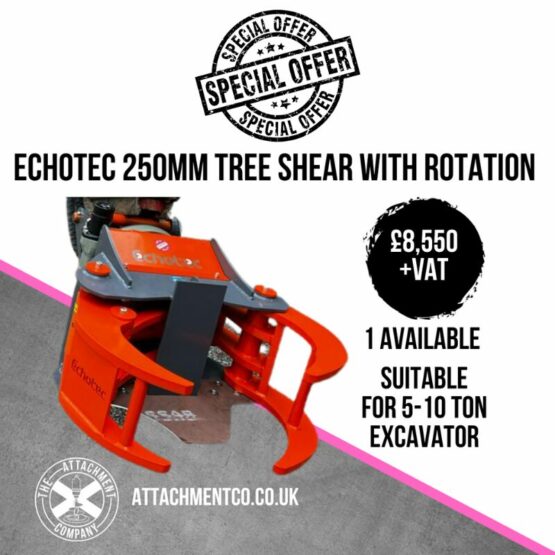 Echotec RTS250 Rotating Tree Shear Discount Image