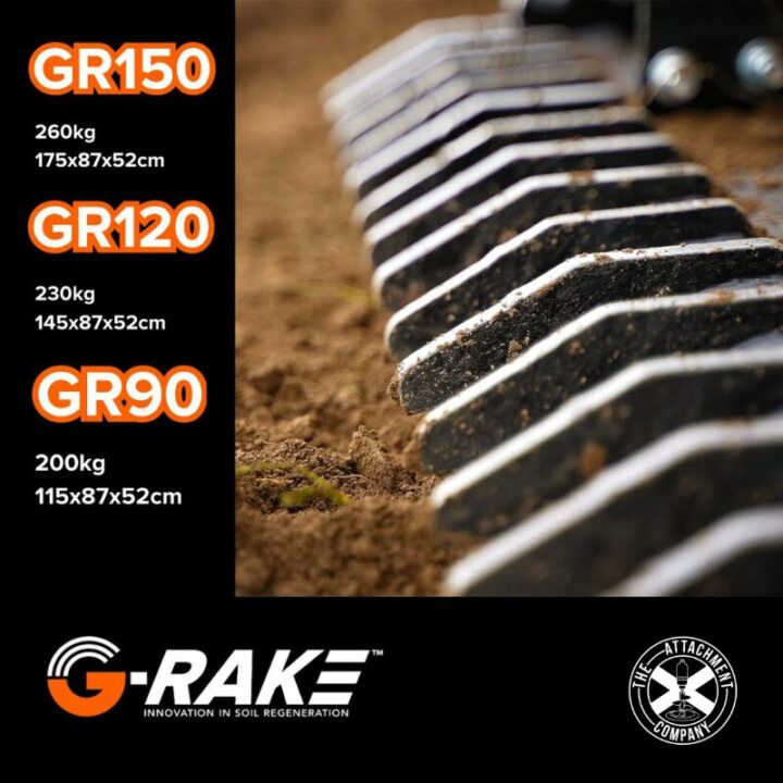 G Rake Attachments Models Available The Attachment Company